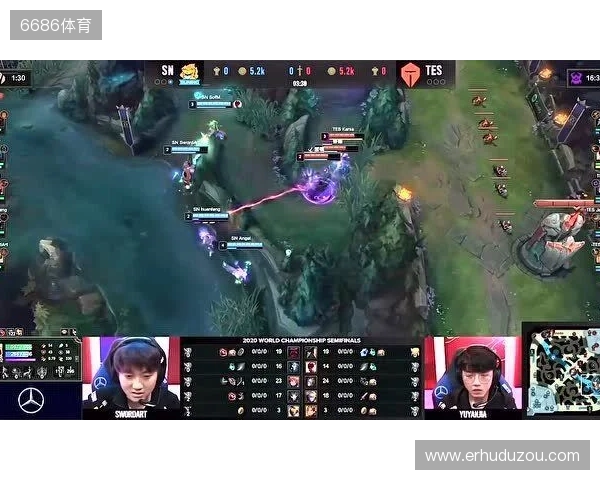 《英雄联盟》S15全球总决赛半决赛TES对阵T1战报